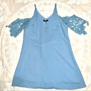 Sheilay baby blue dress